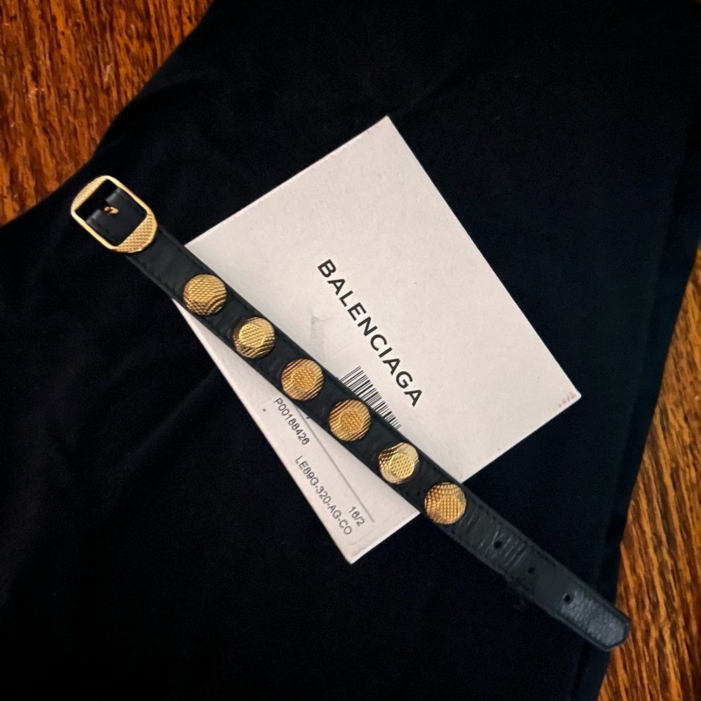 Balenciaga Giant Hardware Bracelet - discontinued